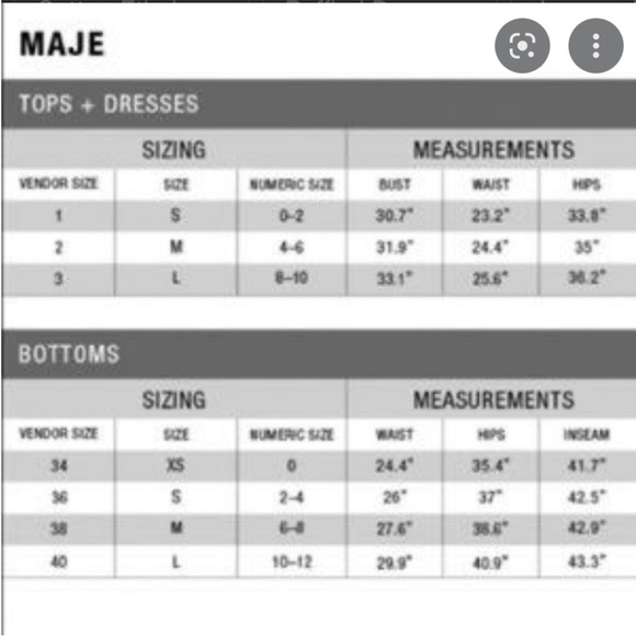 Maje Dream Tomorrow Allover Cardigan Size 1  S - Picture 16 of 16